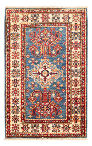 Ziegler Teppich - Kazak - Royal - 91 x 56 cm - blau