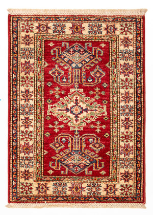 Ziegler Teppich - Kazak - Royal - 85 x 62 cm - rot