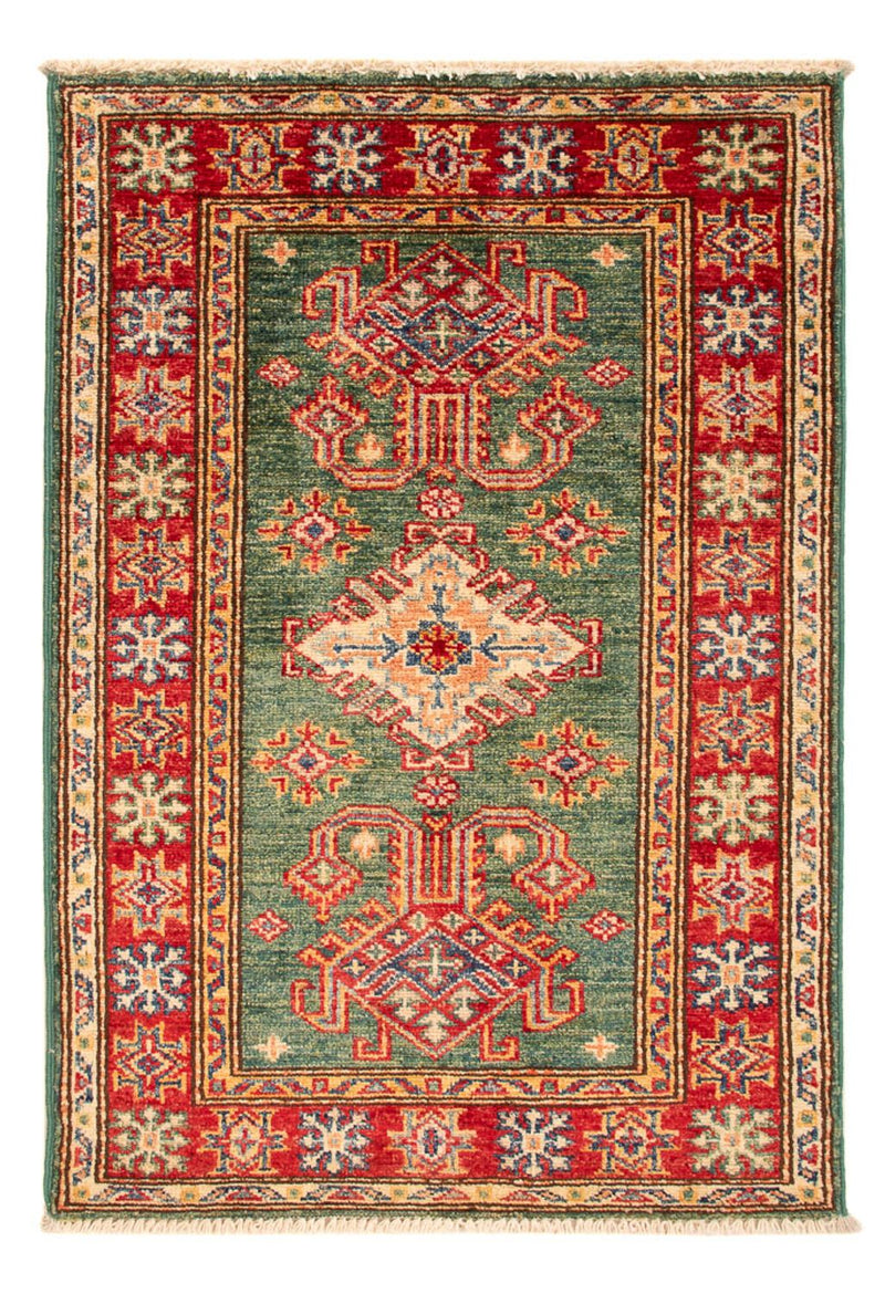Ziegler Teppich - Kazak - Royal - 87 x 60 cm - grün