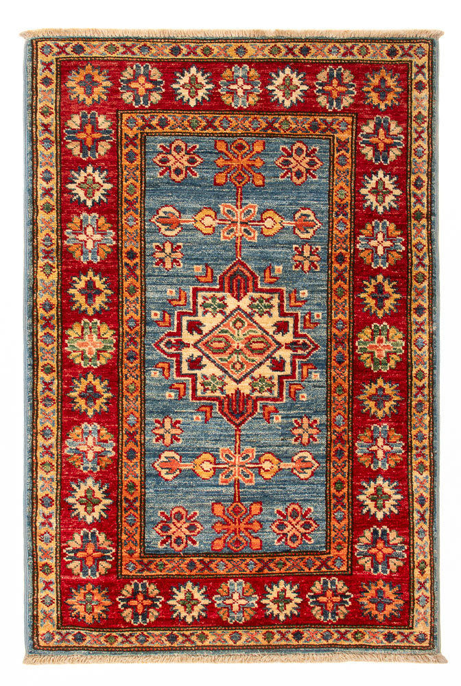 Ziegler Teppich - Kazak - Royal - 97 x 63 cm - blau