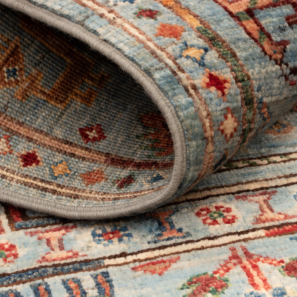 Ziegler Teppich - Ariana - 120 x 83 cm - hellblau