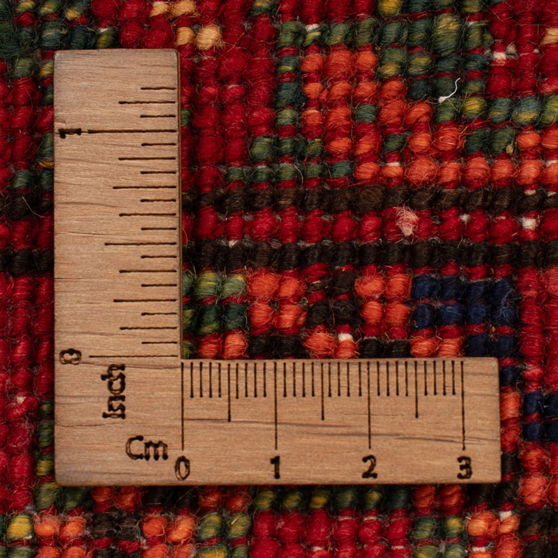 Afghan Teppich - 123 x 82 cm - rot