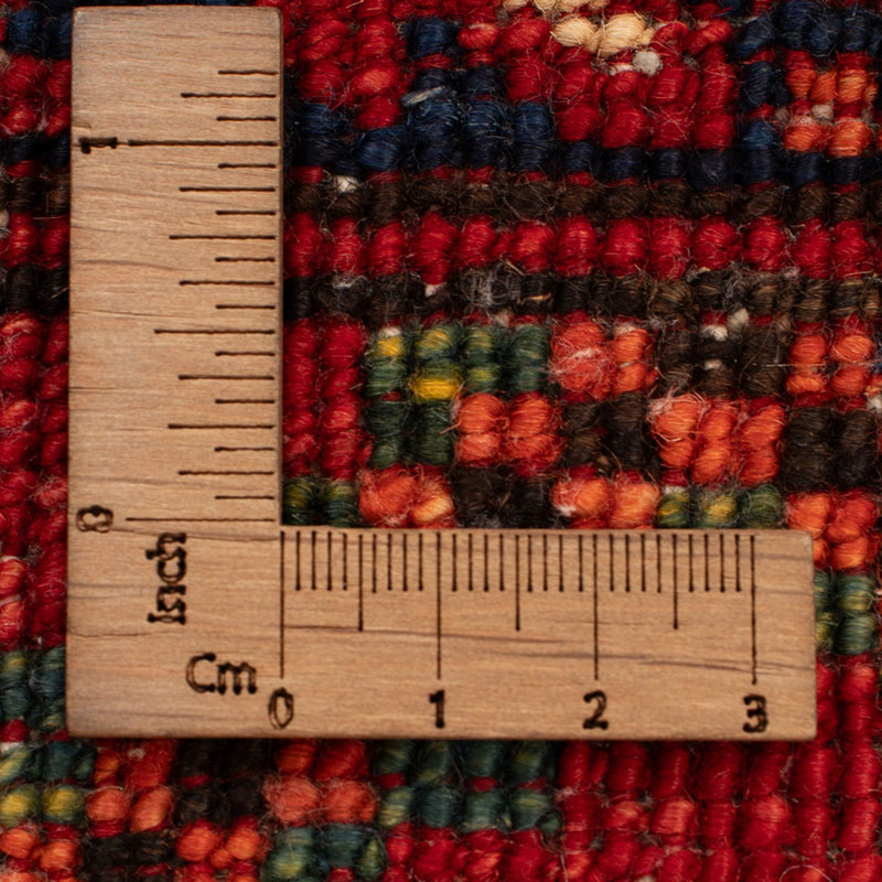 Afghan Teppich - 125 x 87 cm - rot