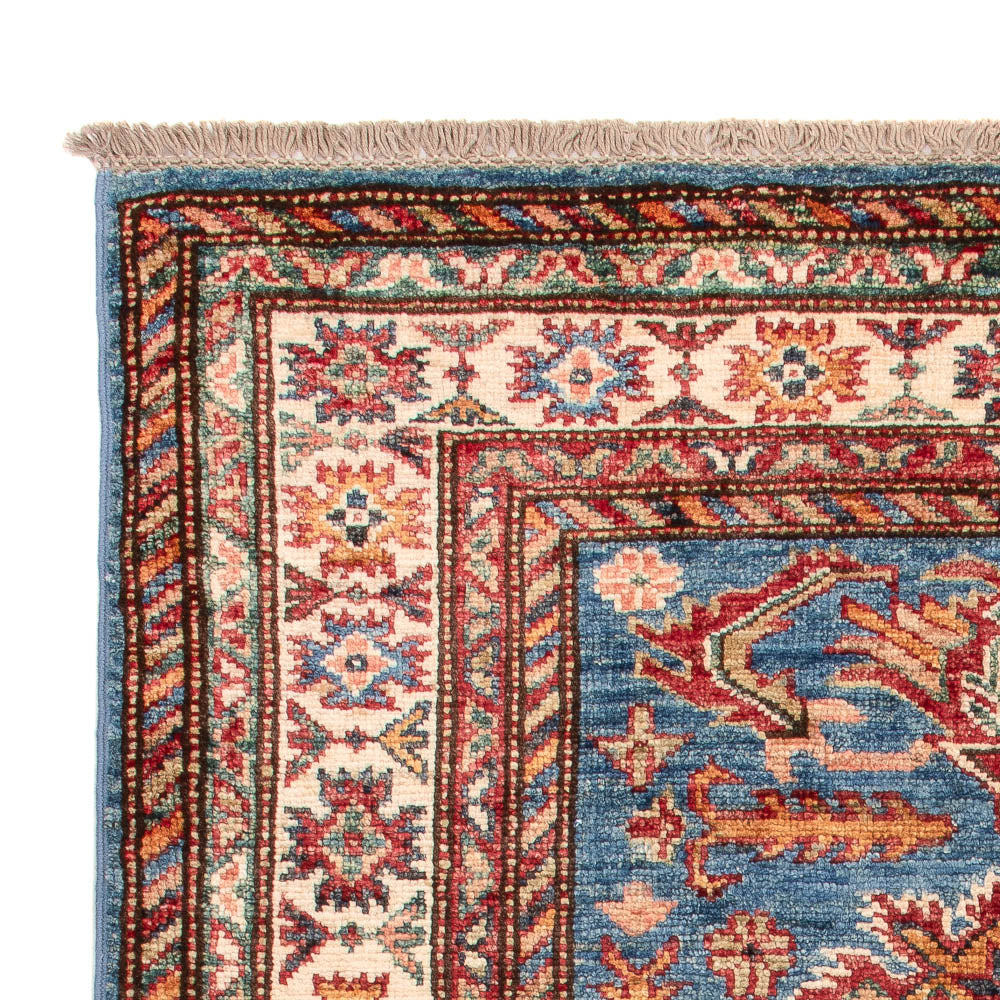 Ziegler Teppich - Kazak - Royal - 125 x 83 cm - blau