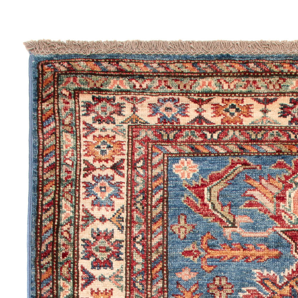 Ziegler Teppich - Kazak - Royal - 128 x 84 cm - blau