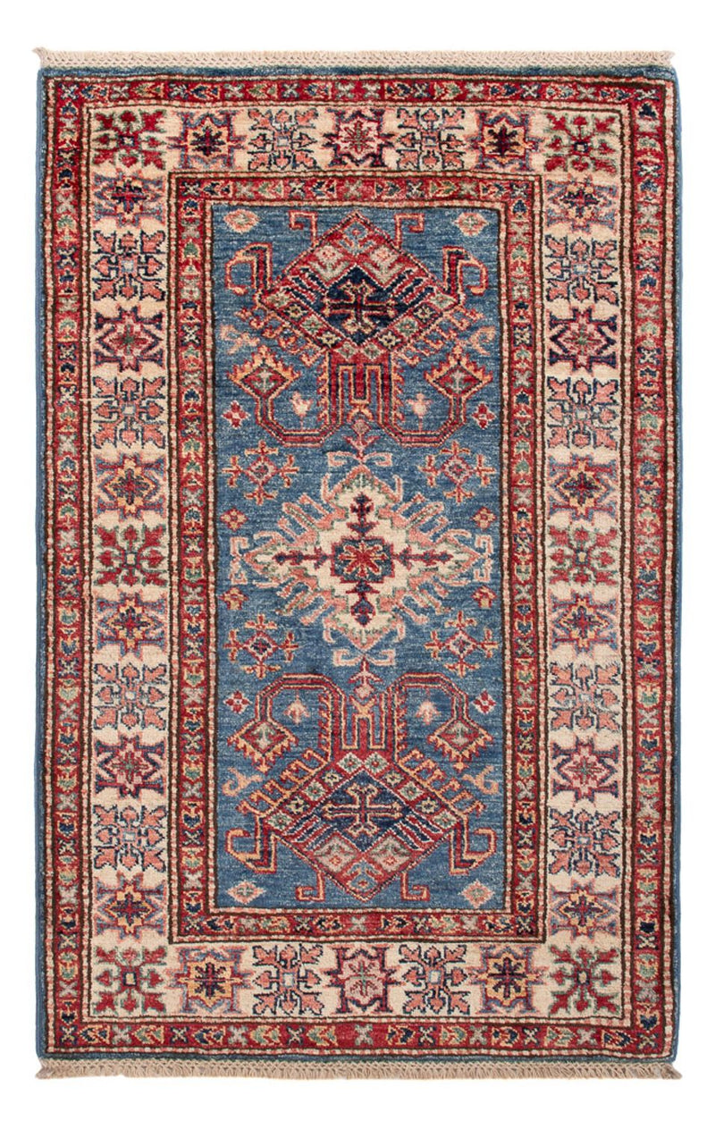 Ziegler Teppich - Kazak - Royal - 121 x 79 cm - blau