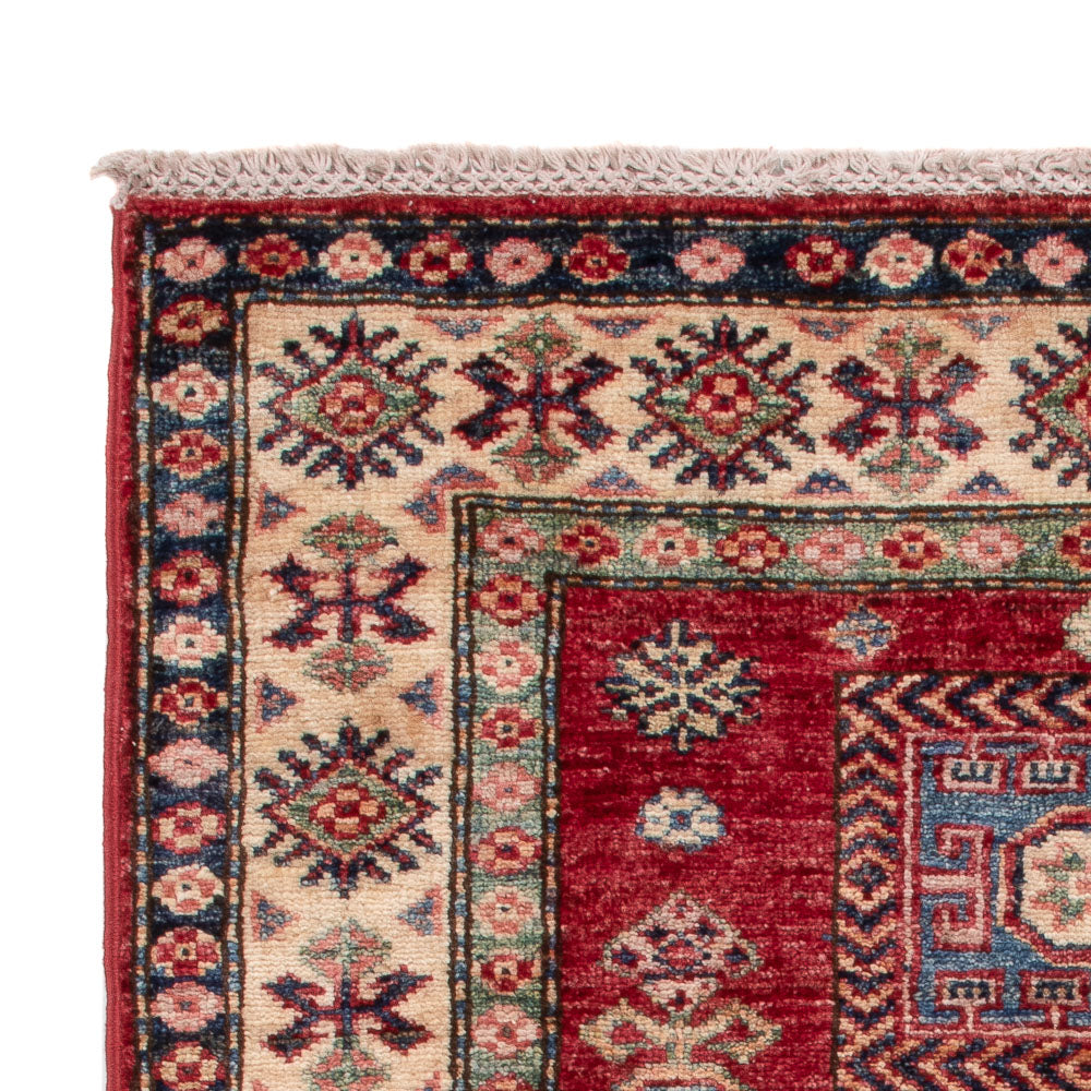 Ziegler Teppich - Kazak - Royal - 122 x 79 cm - bordeauxrot
