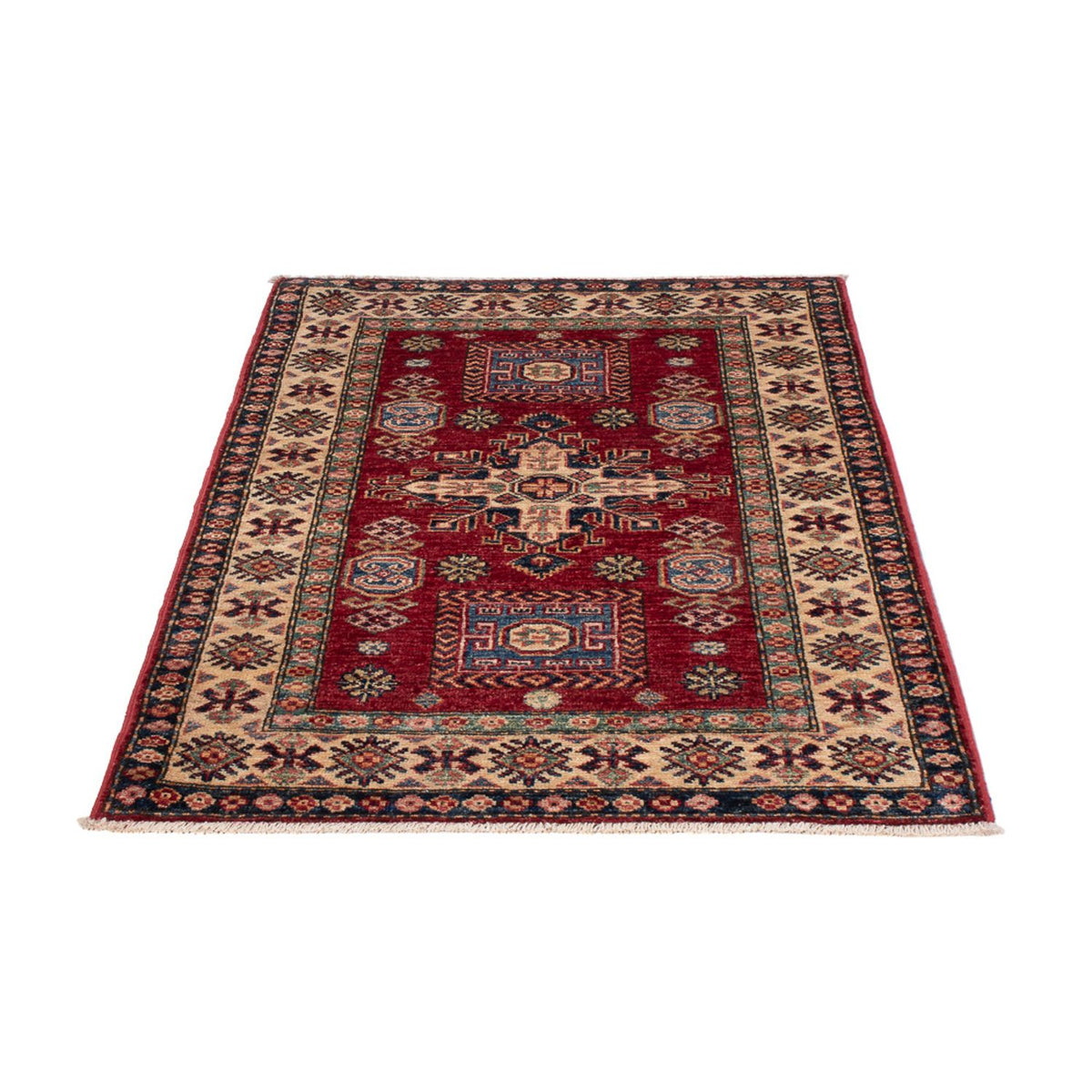 Ziegler Teppich - Kazak - Royal - 122 x 84 cm - bordeauxrot