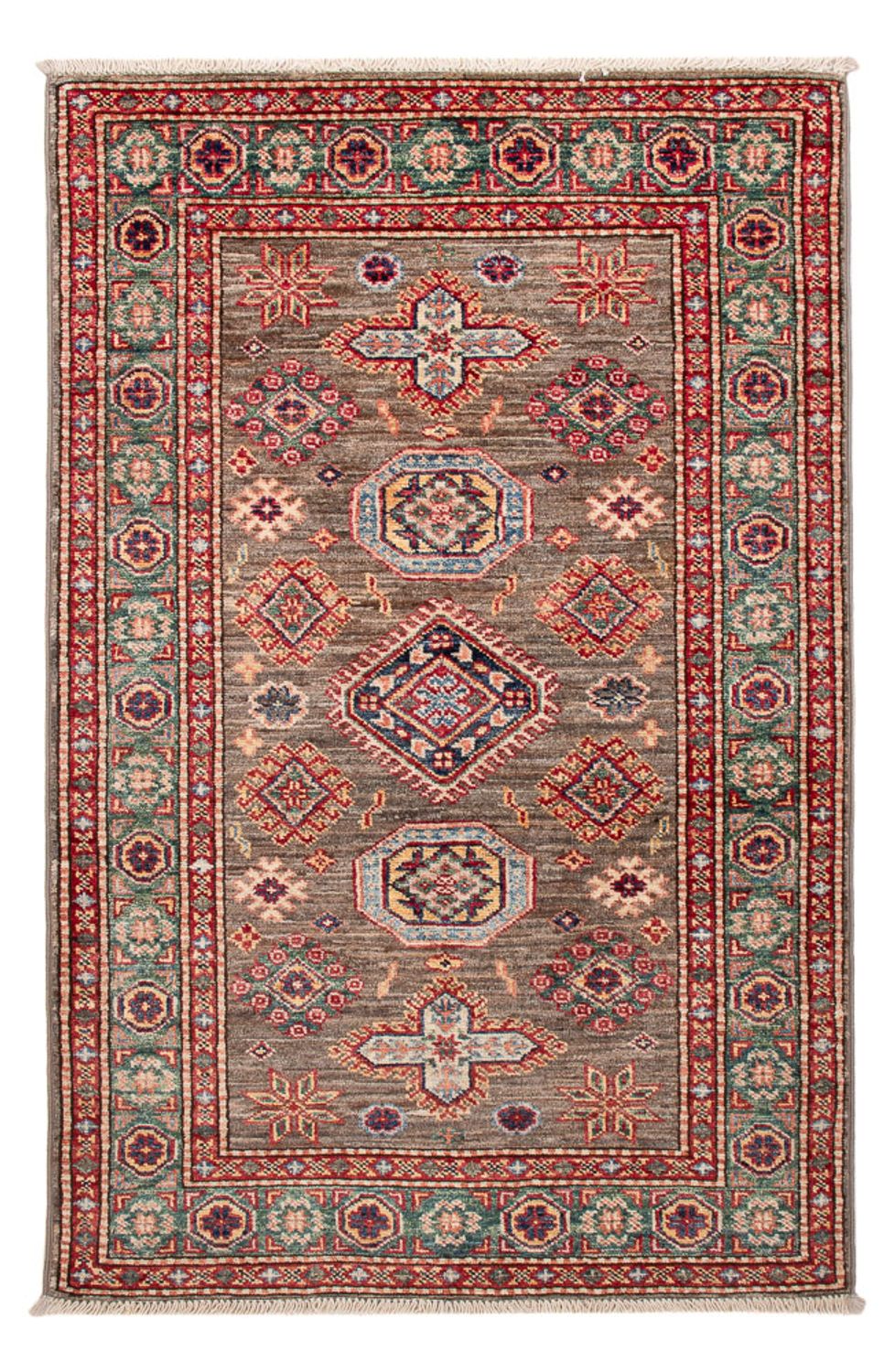 Ziegler Teppich - Kazak - Royal - 120 x 77 cm - dunkelbraun