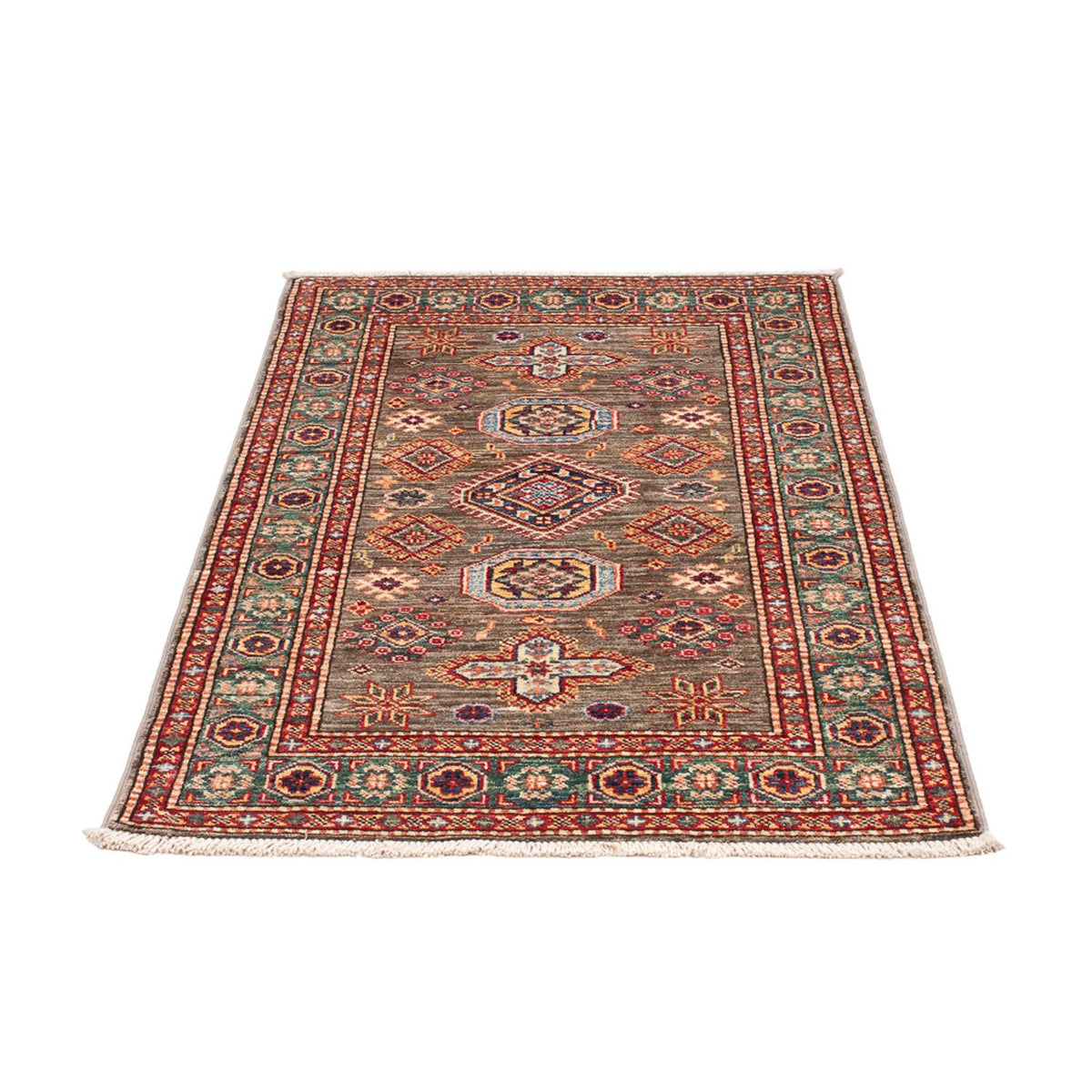 Ziegler Teppich - Kazak - Royal - 120 x 77 cm - dunkelbraun