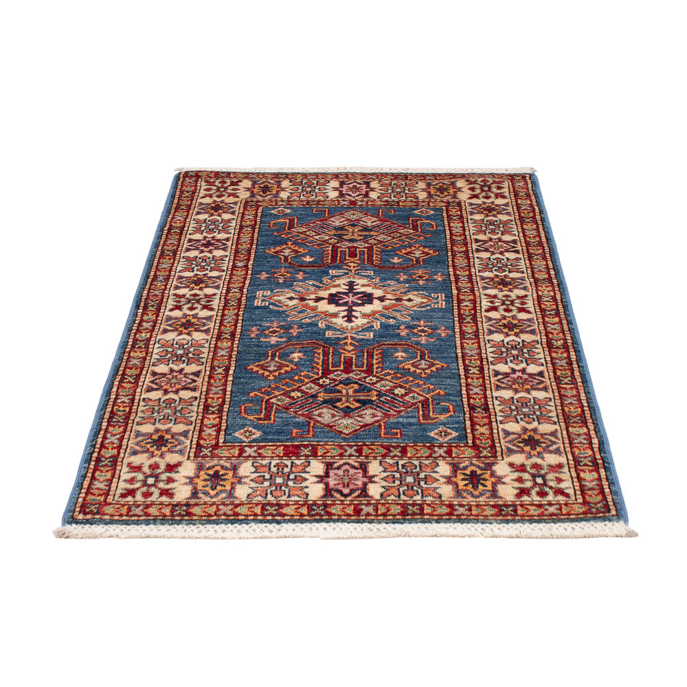 Ziegler Teppich - Kazak - Royal - 127 x 80 cm - blau