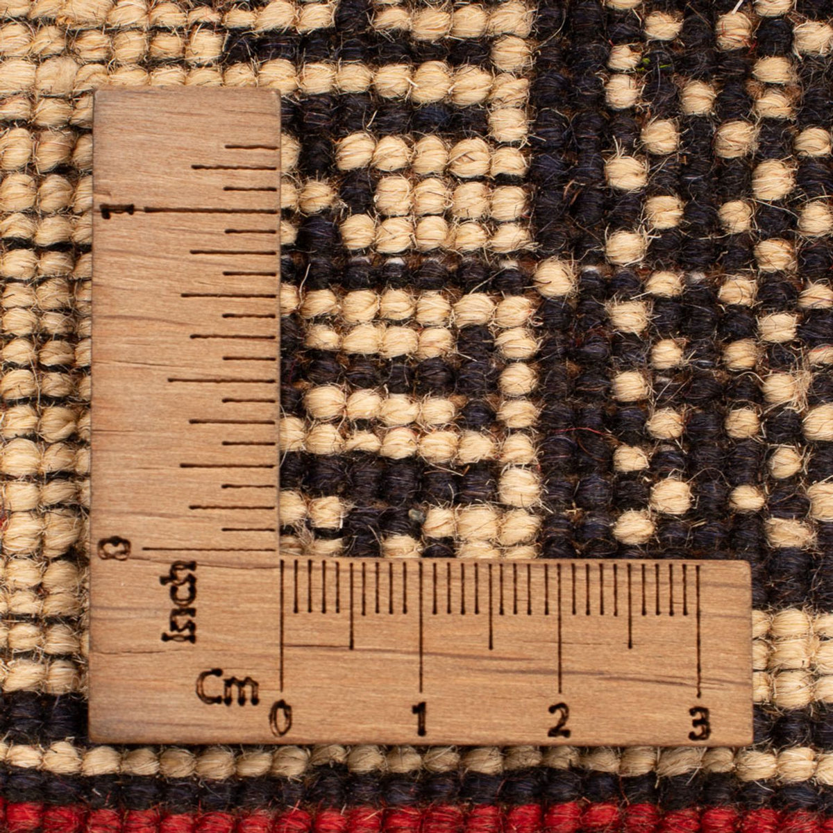 Afghan Teppich - Landkarte - 97 x 69 cm - mehrfarbig