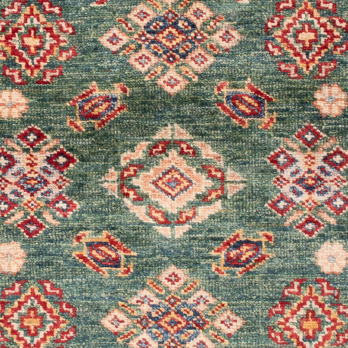 Ziegler Teppich - Kazak - Royal - 118 x 80 cm - grün