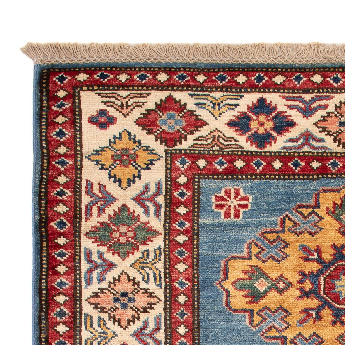 Ziegler Teppich - Kazak - Royal - 121 x 82 cm - blau