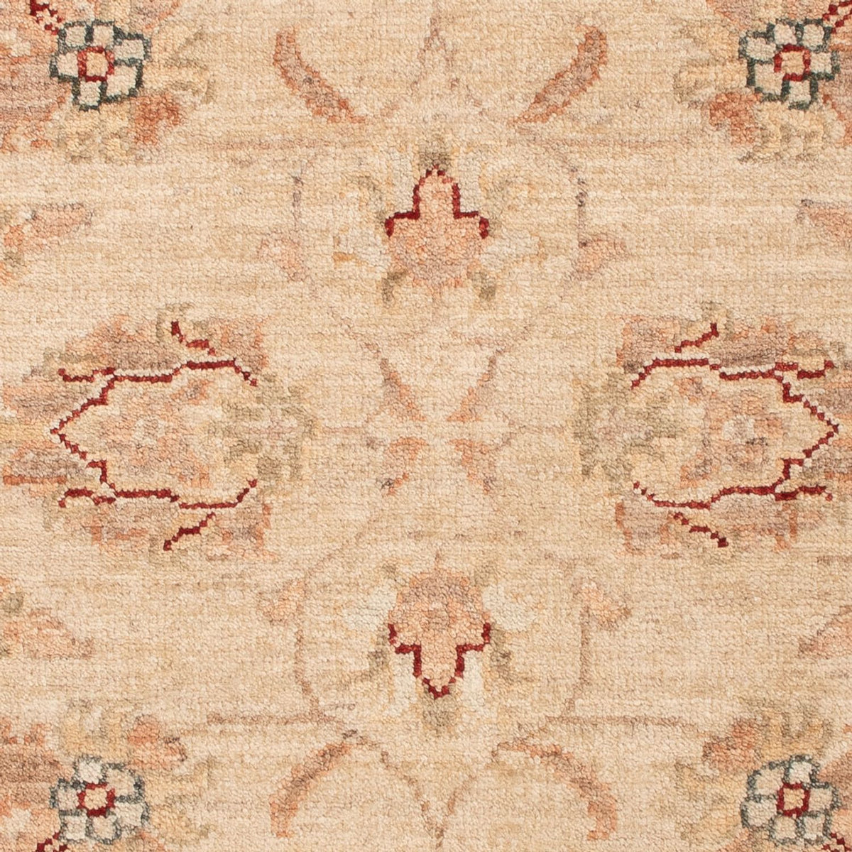 Ziegler Teppich - 121 x 84 cm - beige