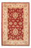 Ziegler Teppich - 126 x 82 cm - rot