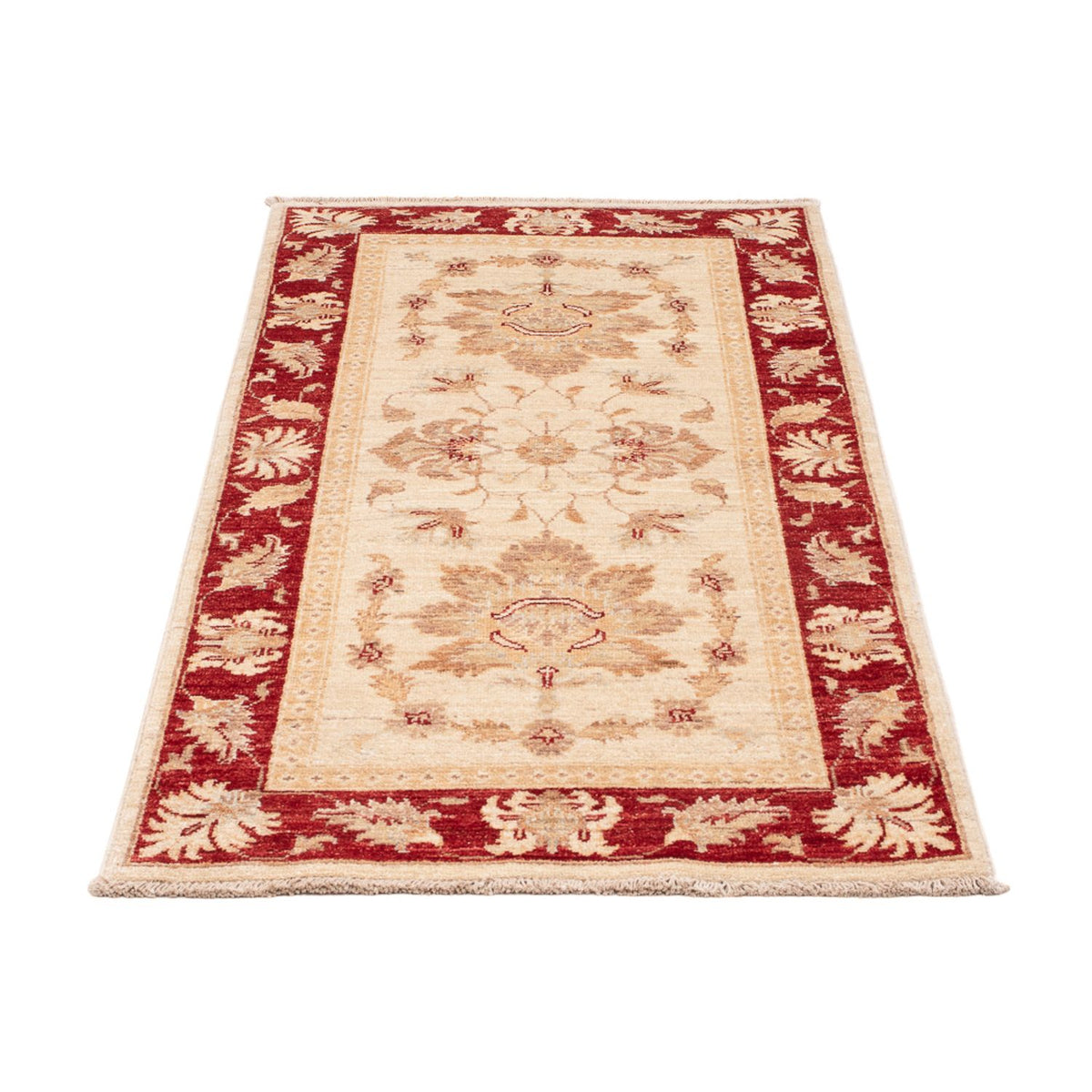 Ziegler Teppich - 142 x 70 cm - beige