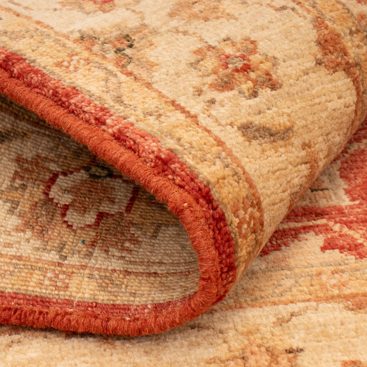 Ziegler Teppich - 122 x 84 cm - rot