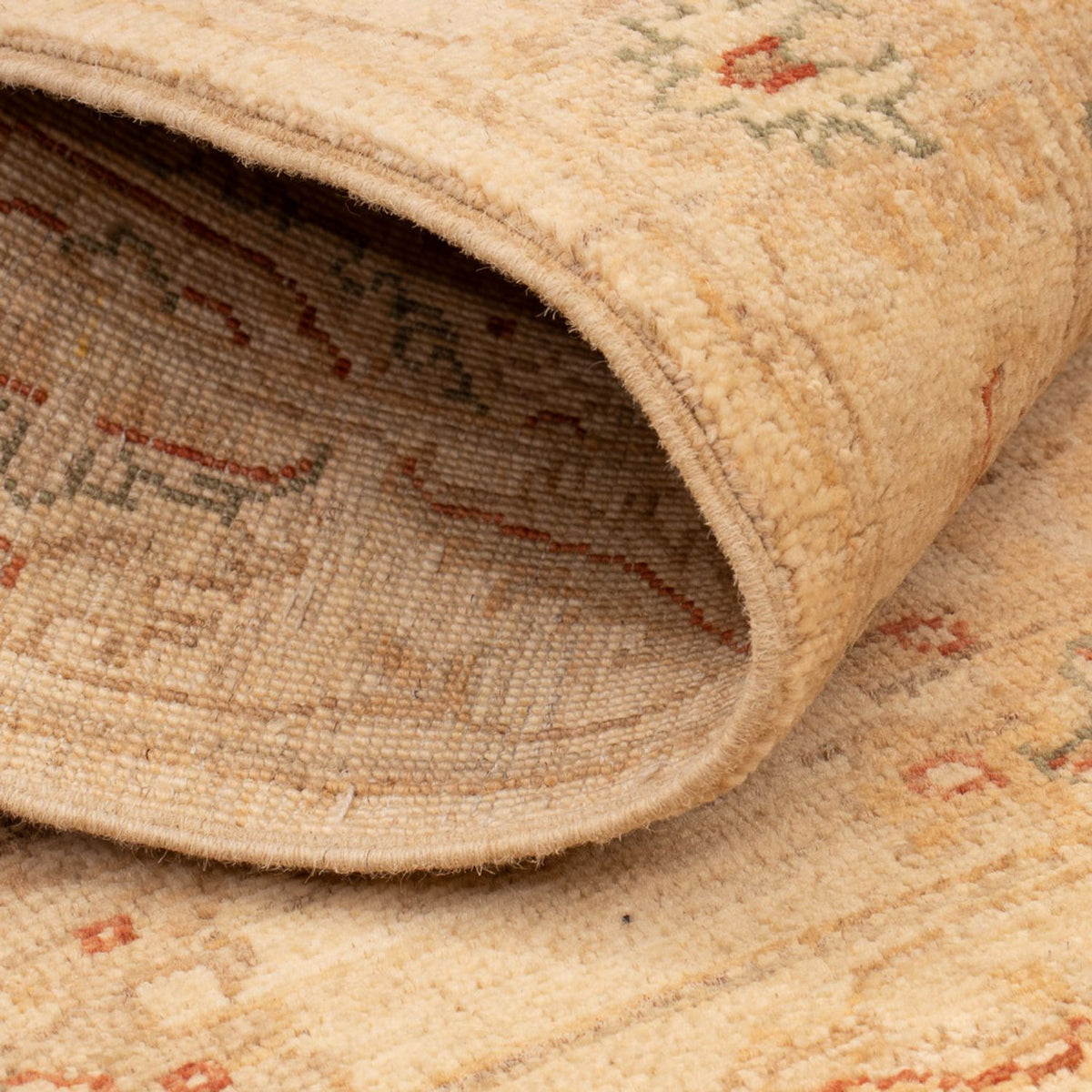 Ziegler Teppich - 119 x 79 cm - beige