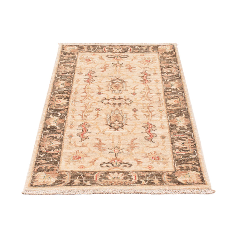 Ziegler Teppich - 125 x 62 cm - beige