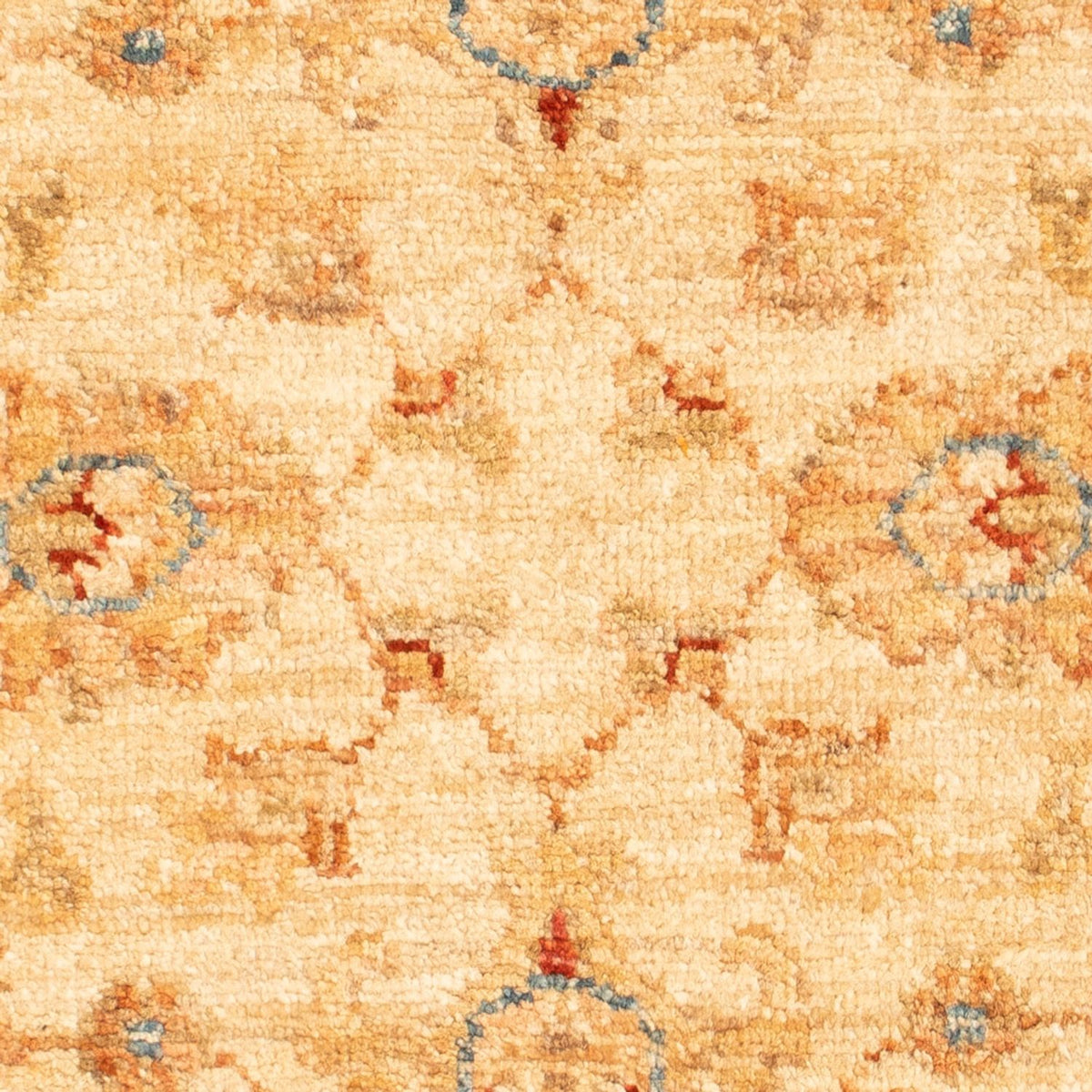 Ziegler Teppich - 86 x 63 cm - beige