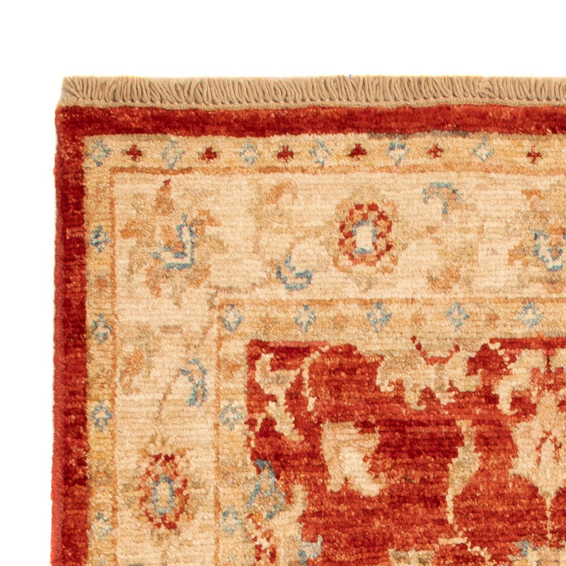 Ziegler Teppich - 90 x 59 cm - rot