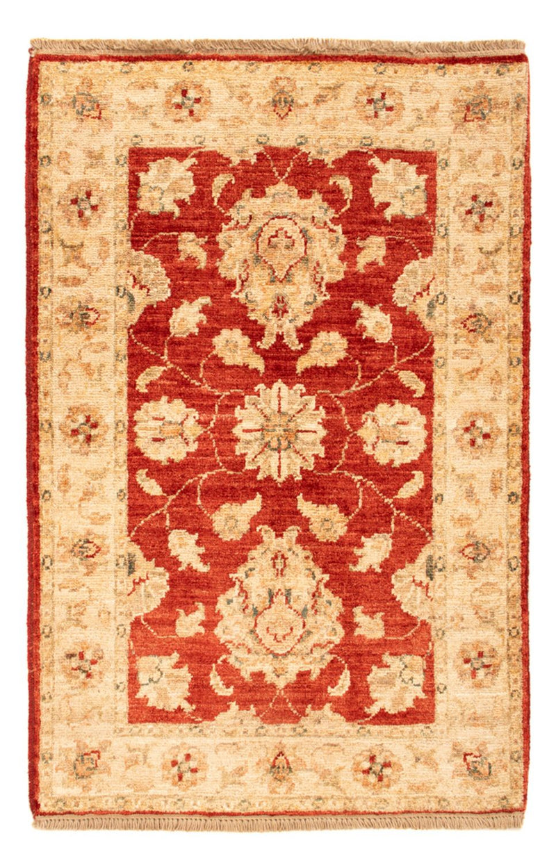 Ziegler Teppich - 87 x 60 cm - rot