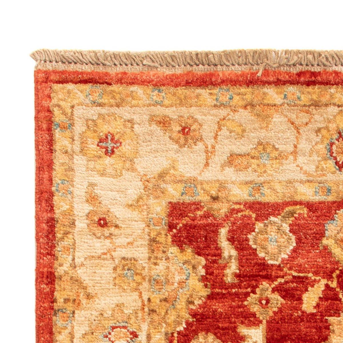 Ziegler Teppich - 87 x 59 cm - rot