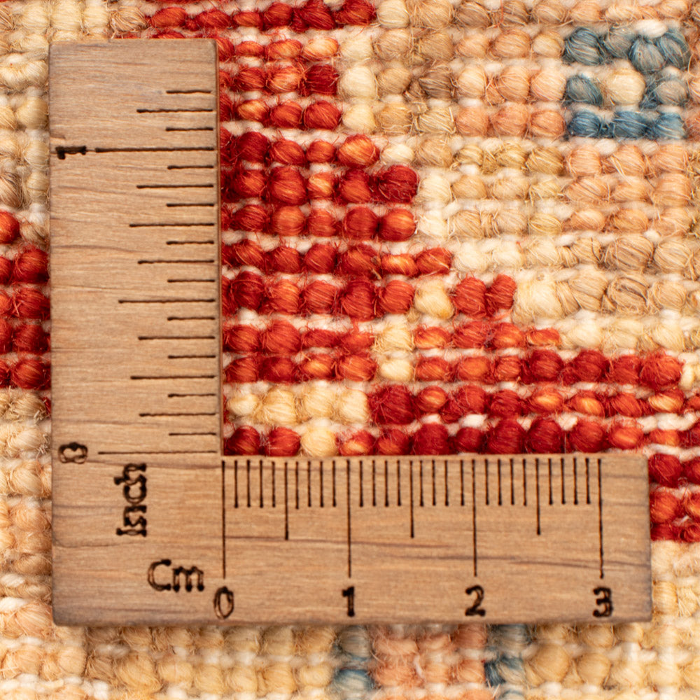 Ziegler Teppich - 89 x 63 cm - rot