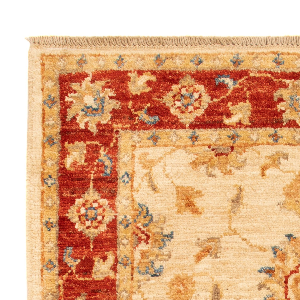 Ziegler Teppich - 89 x 63 cm - beige