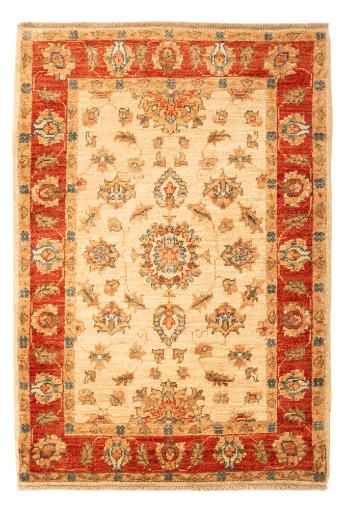 Ziegler Teppich - 98 x 69 cm - beige