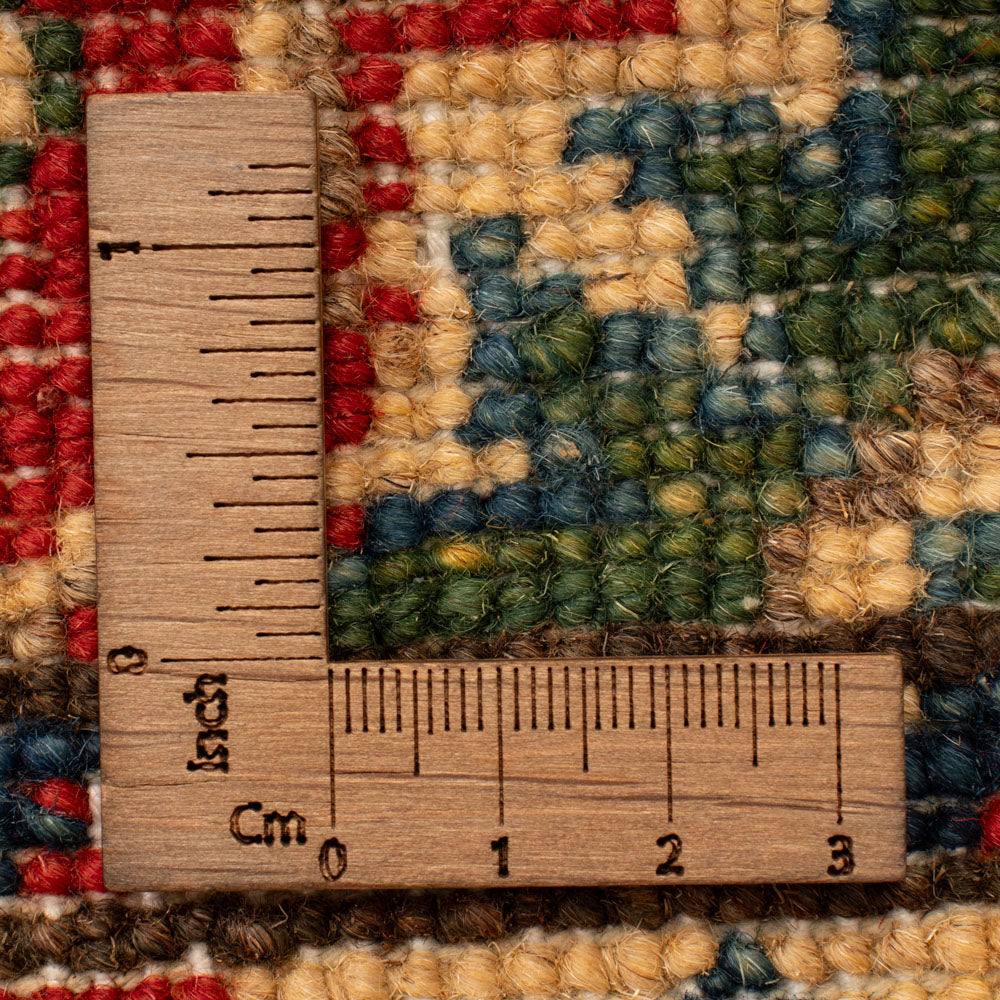 Ziegler Teppich - Kazak - 86 x 60 cm - grün