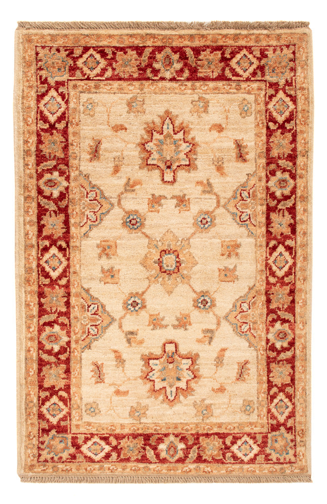 Ziegler Teppich - 87 x 59 cm - beige