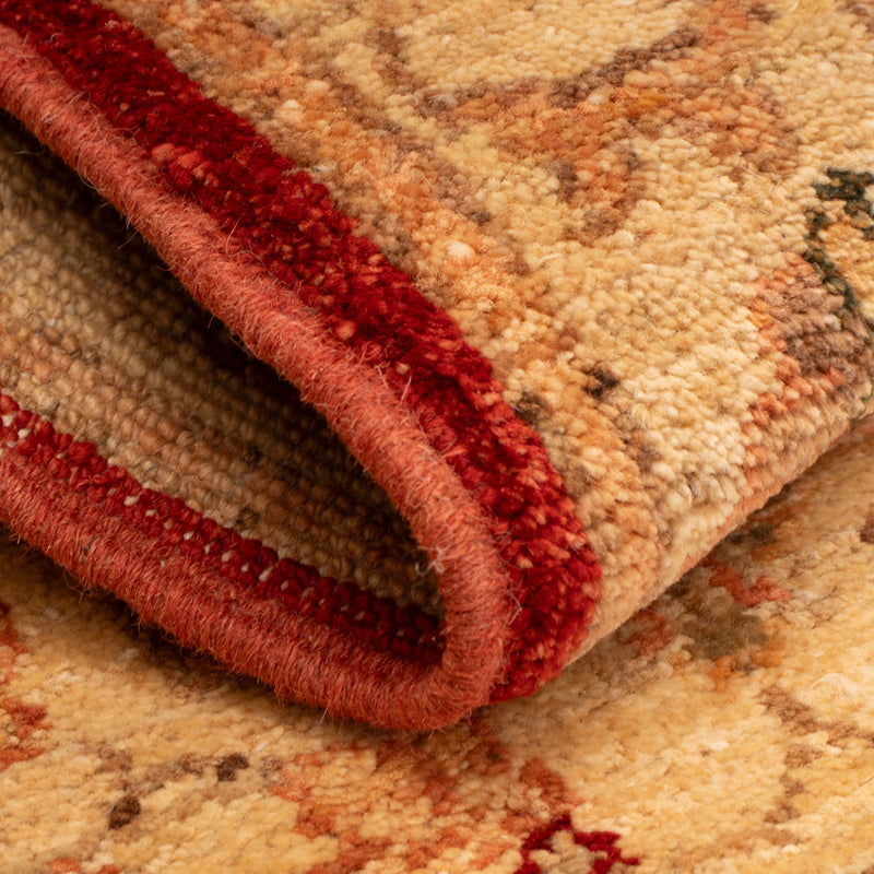 Ziegler Teppich - 70 x 55 cm - bordeauxrot