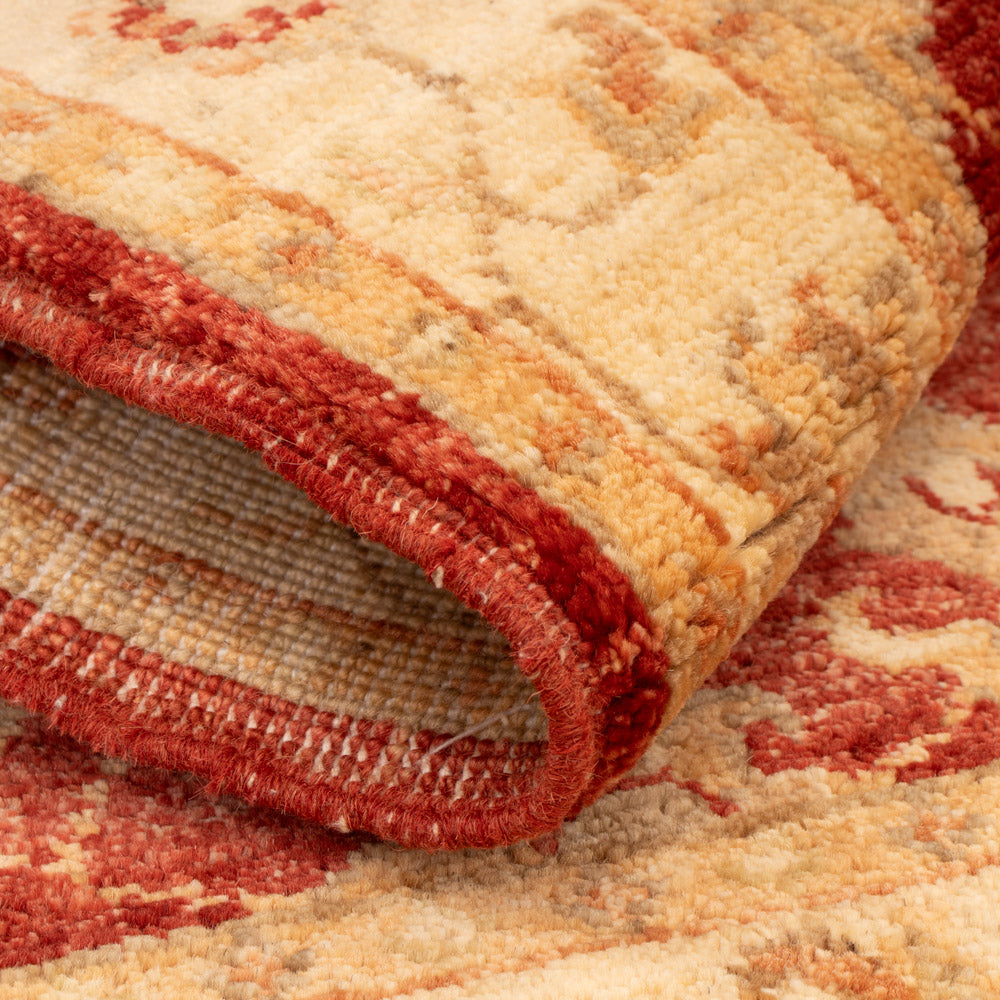 Ziegler Teppich - 85 x 60 cm - bordeauxrot