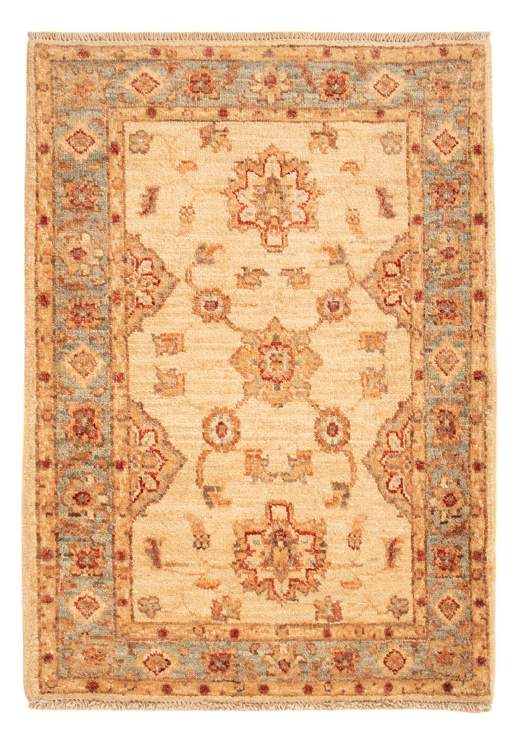 Ziegler Teppich - 91 x 64 cm - beige