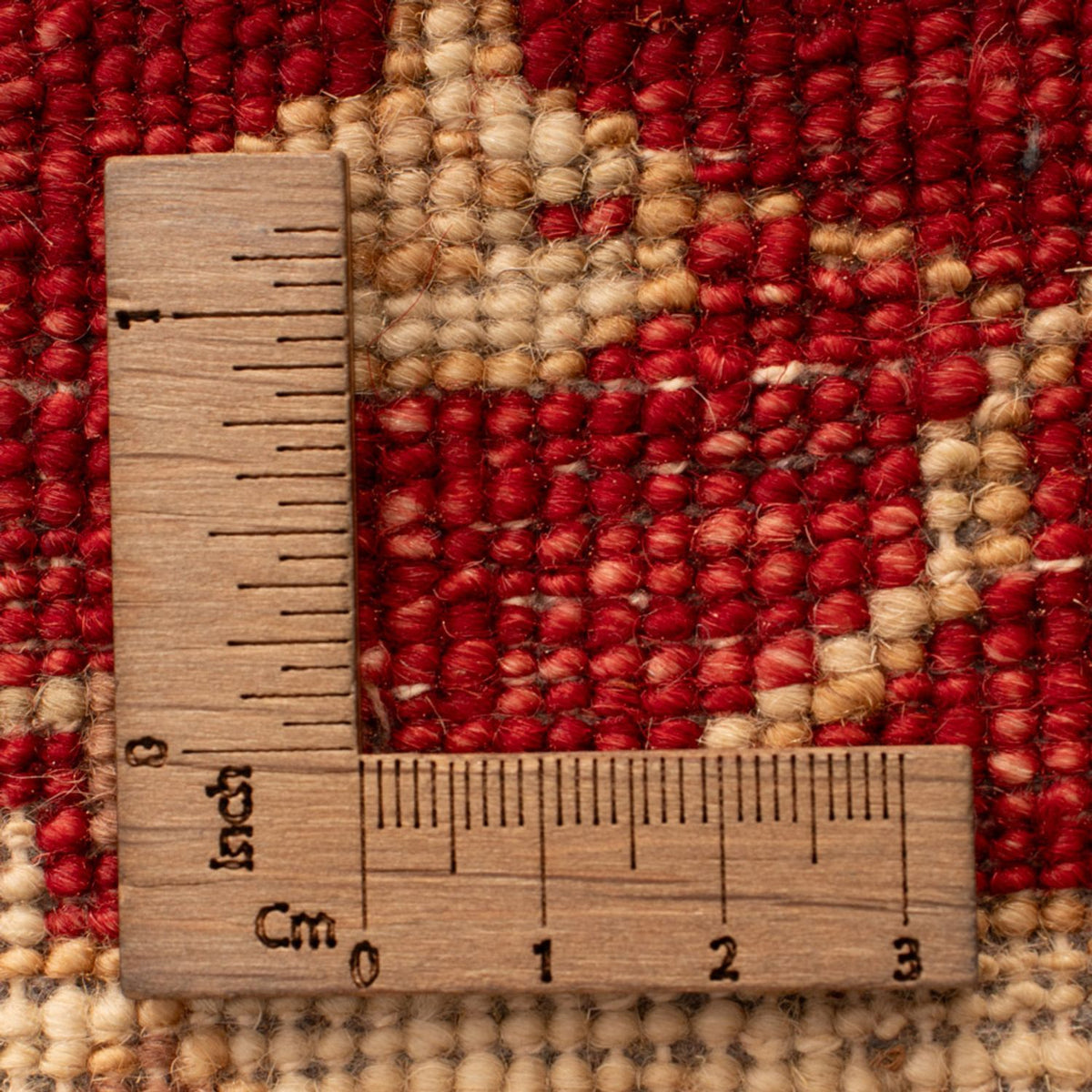 Ziegler Teppich - 90 x 60 cm - bordeauxrot