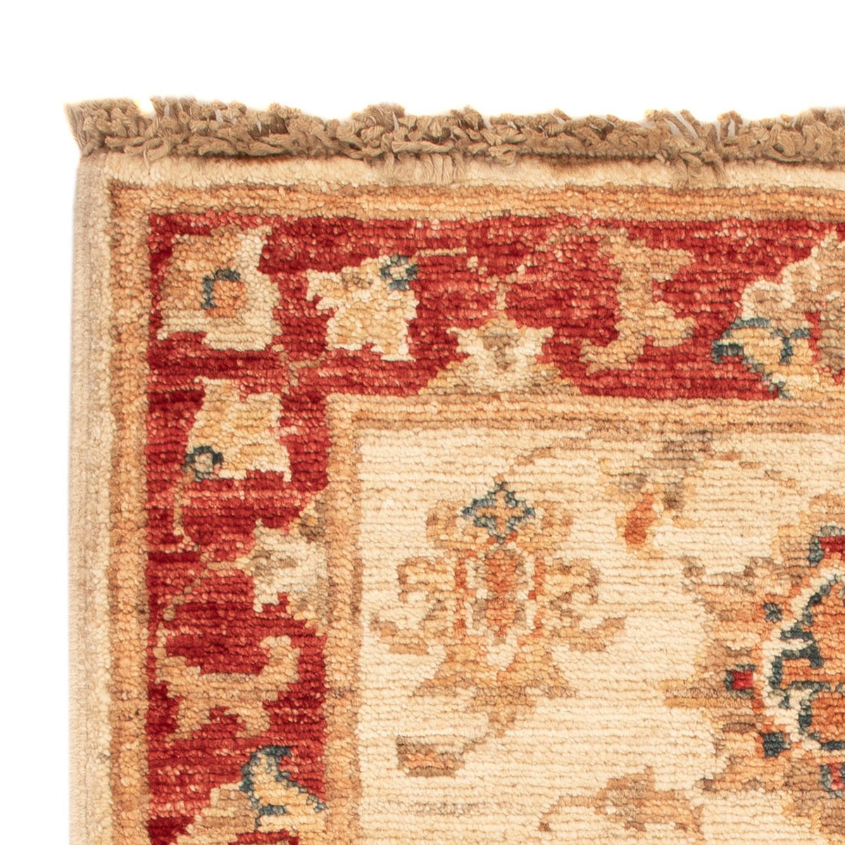 Ziegler Teppich - 64 x 51 cm - beige