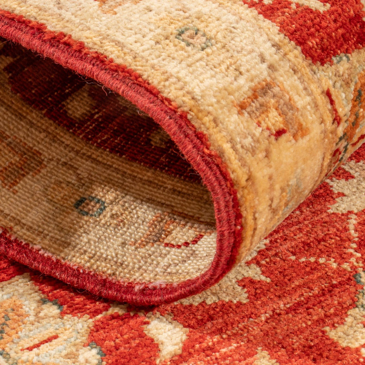 Läufer Ziegler - 148 x 50 cm - rot