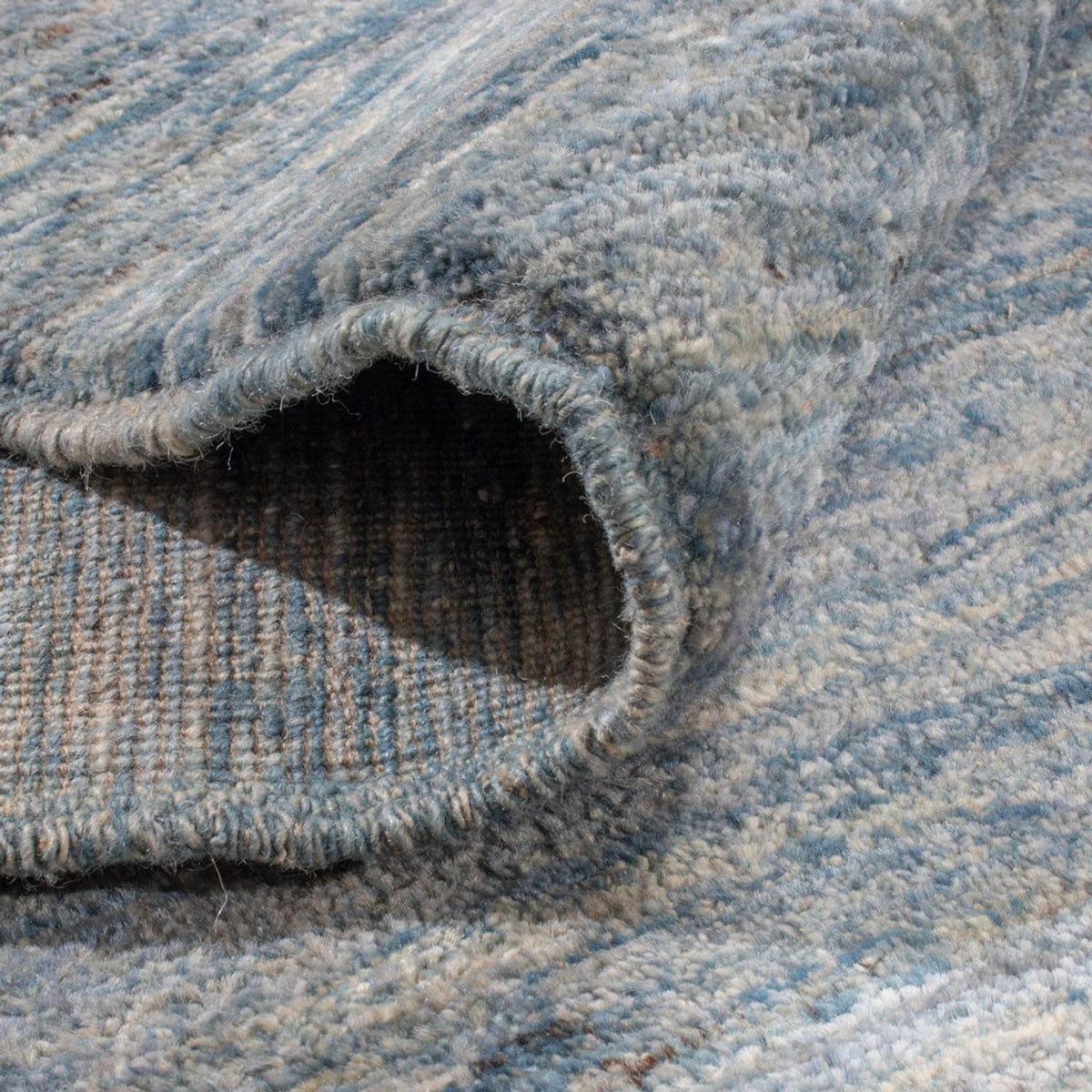 Ziegler Teppich - Modern - 360 x 274 cm - petrolblau