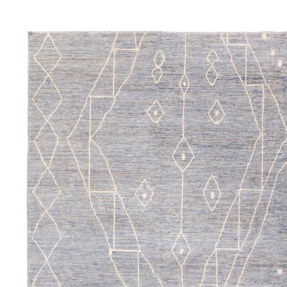 Designer Teppich - 410 x 318 cm - grau