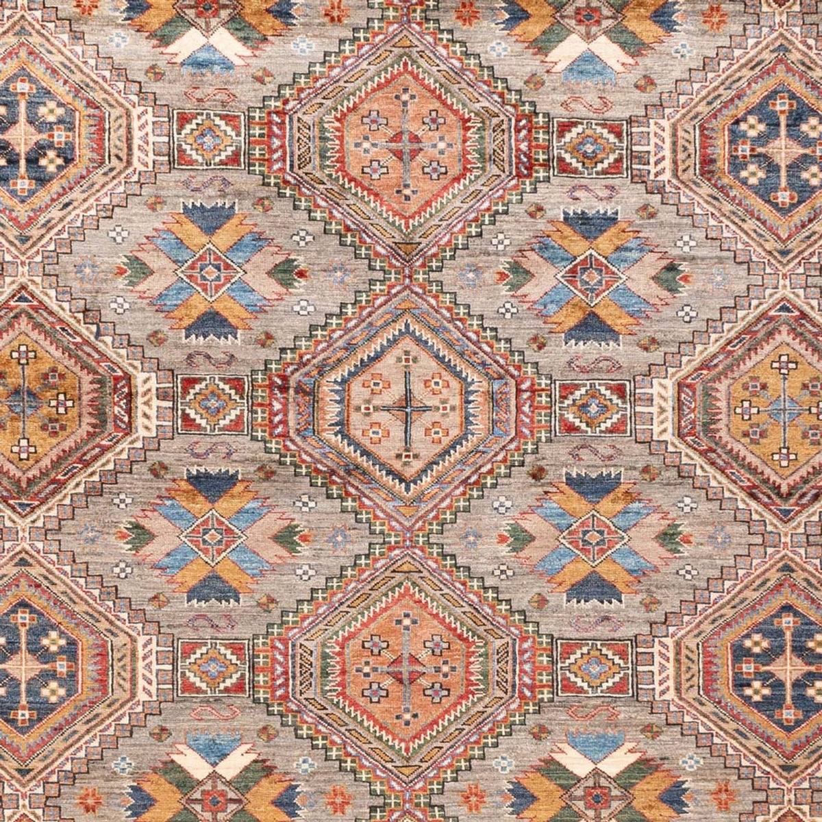 Ziegler Teppich - Kazak - 315 x 244 cm - dunkelbeige