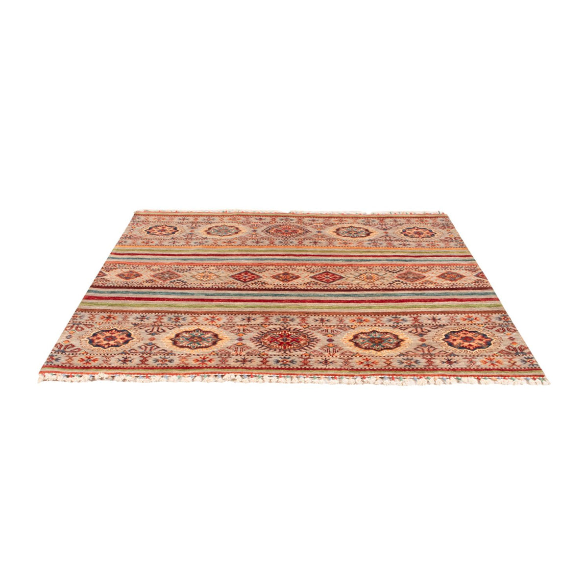 Ziegler Teppich - Shal quadratisch  - 148 x 150 cm - mehrfarbig