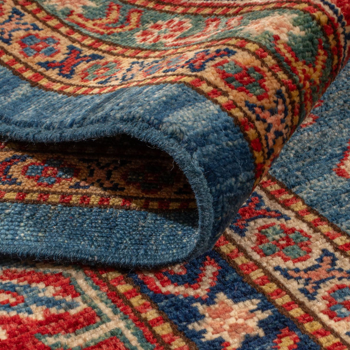 Ziegler Teppich - Kazak quadratisch - 184 x 187 cm - mehrfarbig