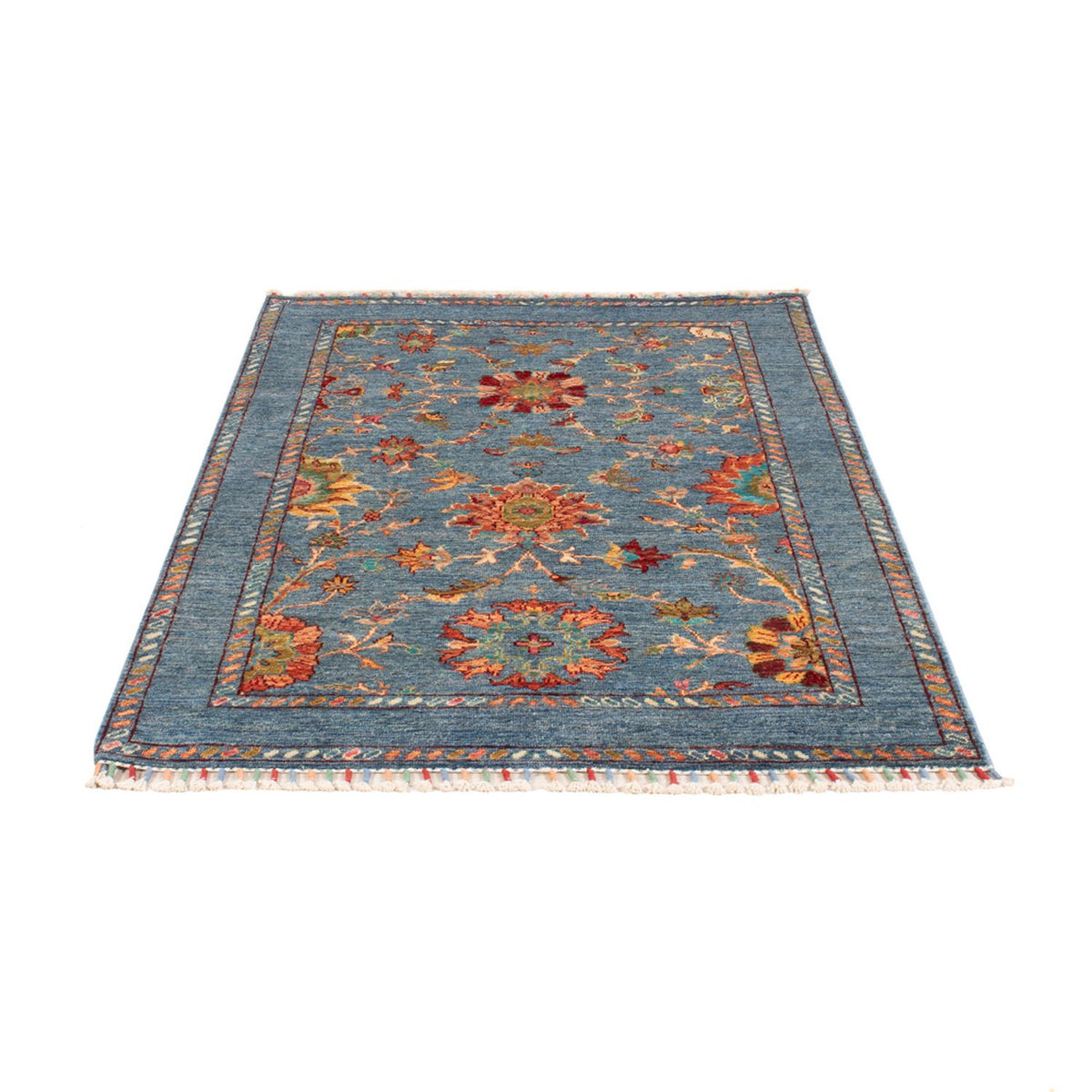 Ziegler Teppich - Ariana - 159 x 101 cm - blau