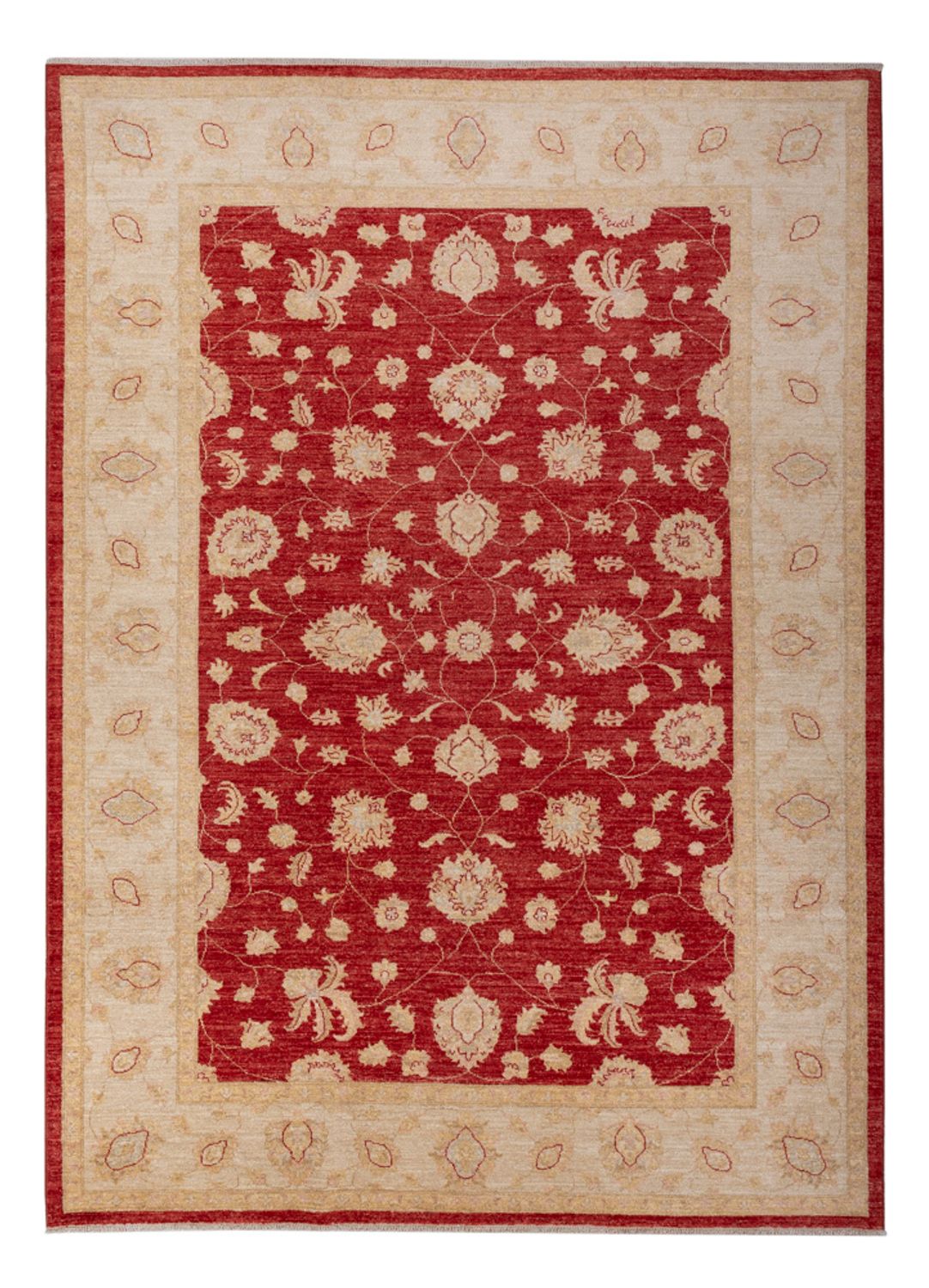 Ziegler Teppich - 298 x 210 cm - rot