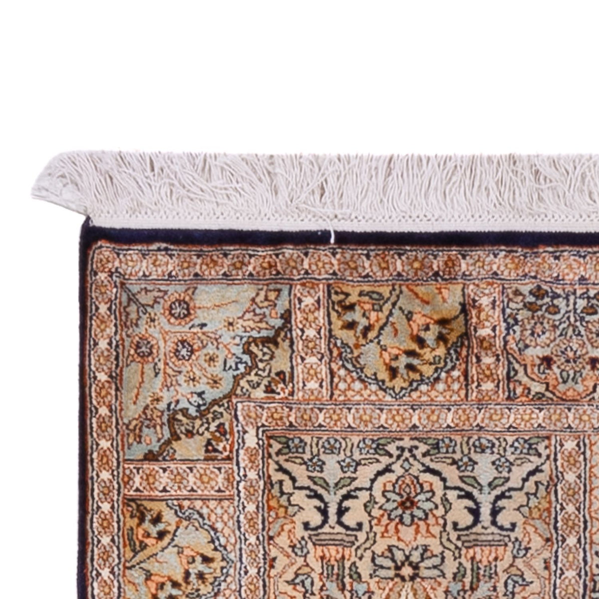 Läufer Seiden - Kaschmir Seide - 237 x 79 cm - beige