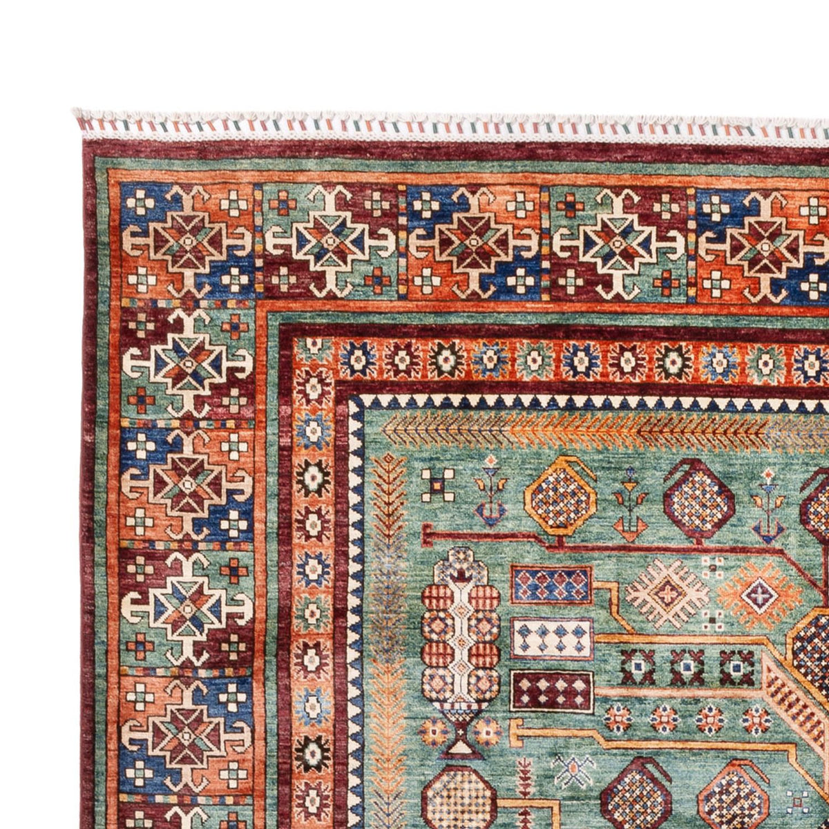 Ziegler Teppich - Ariana - 295 x 210 cm - hellgrün