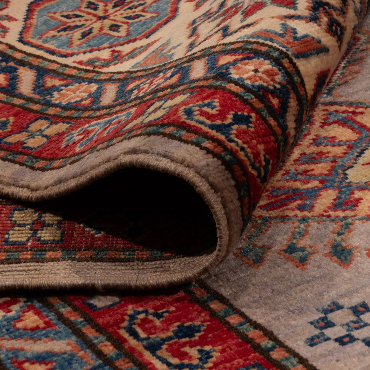 Ziegler Teppich - Kazak - 296 x 207 cm - dunkelbeige