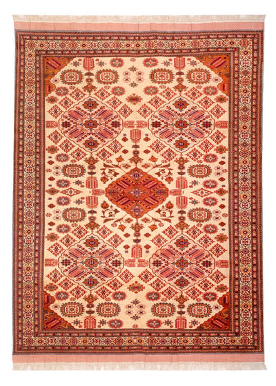 Afghan Seide Teppich 217x288cm - Orientteppich